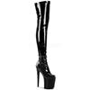 Pleaser - FLAMINGO3000 Cuissardes à plateforme - Chaussures de pole dance - Noir Product image